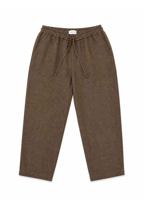Pantaloni in lino MICHAEL COAL | MASON 3259172 COGNAC